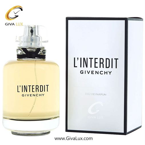  ادو پرفیوم  زنانه ژیوانشی اورجینال مدل Givenchy L'Interdit Eau de Parfum Rouge | جیوانچی له اینتیدیت ادو پرفیوم روژ (اینتردیت رژ) حجم  80 میل Givenchy L'Interdit EDP.jpg